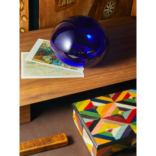 Hand-Blown Murano Glass Paperweight