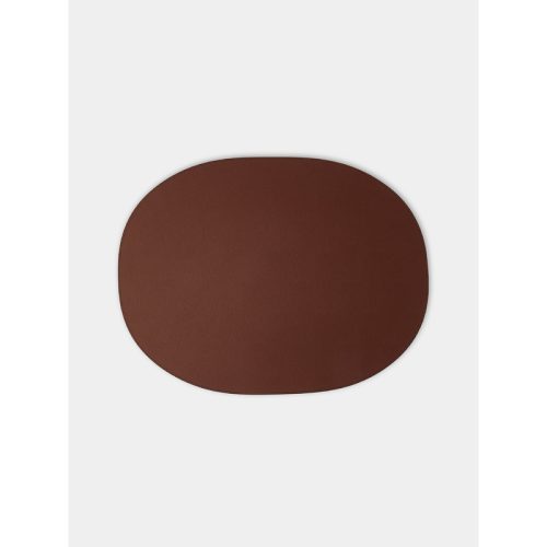Leather Large Oval Placemats (Set of 4)