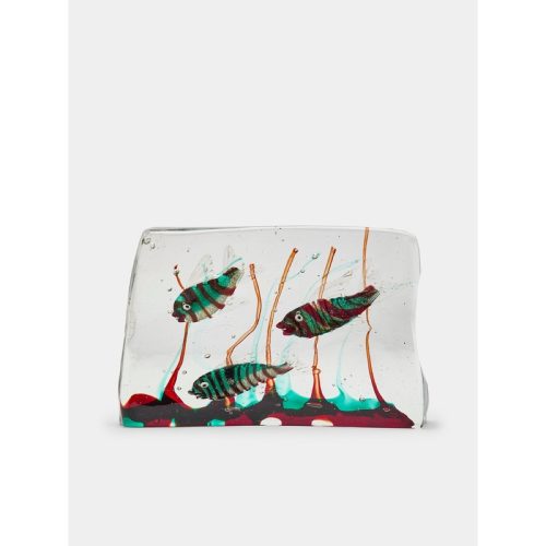 Mid-Century Fish Aquarium Paperweight