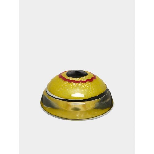 Occhio Hand-Blown Murano Glass Paperweight