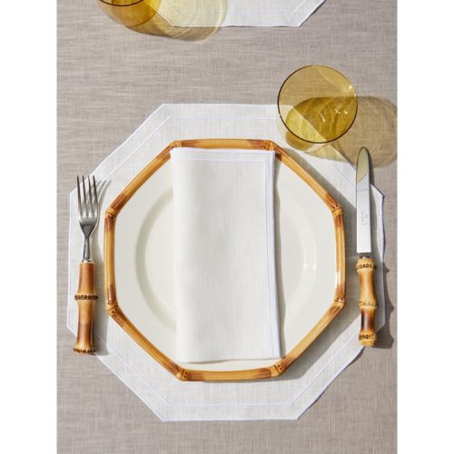 Octagon Linen Placemats (Set of 4)