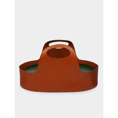 Ottchil Ash Placemats with Leather Holder (Set of 5)