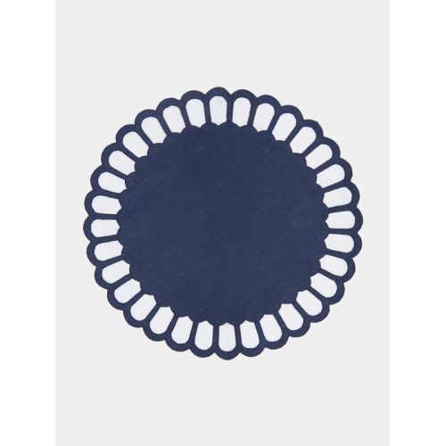 Zurbano Embroidered Linen Placemats (Set of 4)