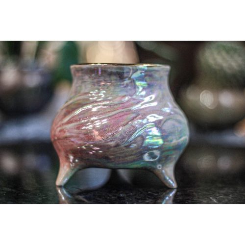 04-D ‘Glenda’ PROTOTYPE Textured Cauldron, 20 oz.