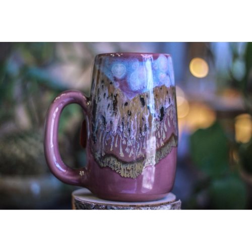 06-B Lavender Fields Notched Mug – MISFIT, 25 oz. – 15% off