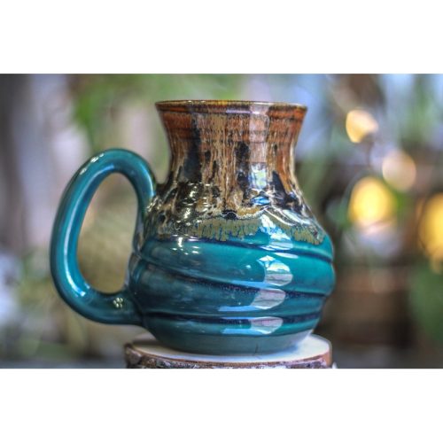 14-D Molten Cheetah Flared Textured Notched Mug – MINOR MISFIT, 21 oz. – 10% off