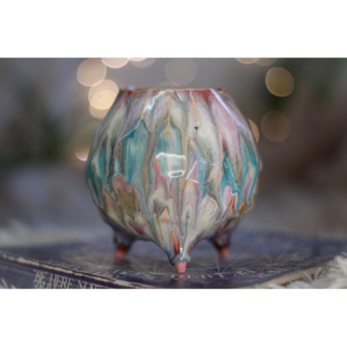14-TESTER Crystal Vase, 12 oz.