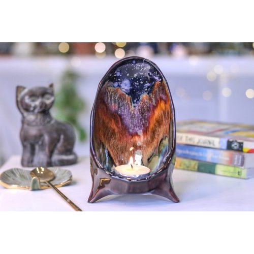 21-B Starry Night Candleholder