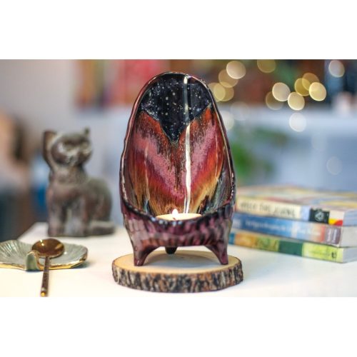 26-C Starry Night Candleholder