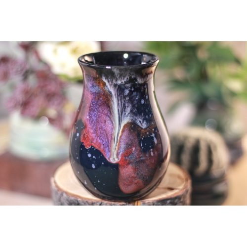 46-A Scarlet Stellar Barely Flared Cup, 11 oz.