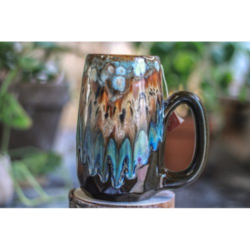 DRAWING WINNER: 17-B Desert Oasis Notched Crystal Mug – TOP SHELF, 23 oz.