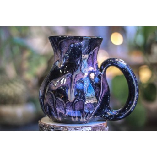DRAWING WINNER: 22-C Cosmic Amethyst Grotto Flared Mug, 24 oz.