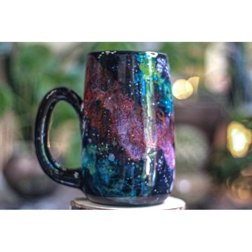DRAWING WINNER: 24-A Rainbow Stellar Mug – TOP SHELF, 25 oz.