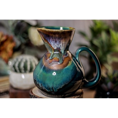 06-P New Earth Pour Over Pitcher, 17 oz.
