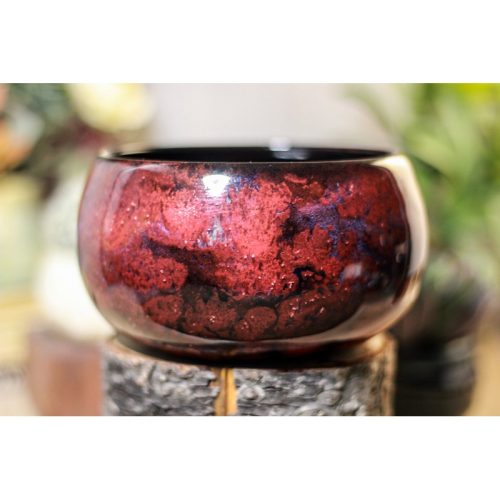 08-P Dragon’s Blood Agate Bowl, 25 fl. oz.