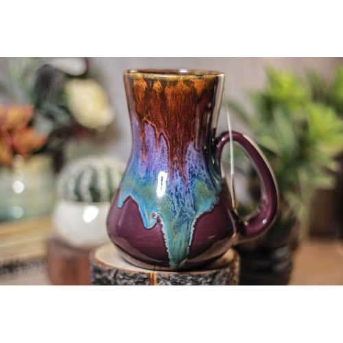 10-P Magenta Haze Barely Flared Notched Mug, 19 oz.