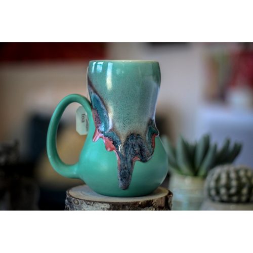 01-B Sonora Notched Gourd Mug – TOP SHELF, 18 oz.