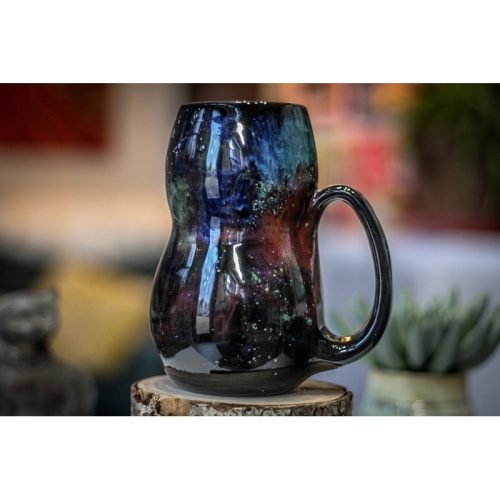 01  Rainbow Stellar Gourd Mug – MINOR MISFIT, 22 oz.