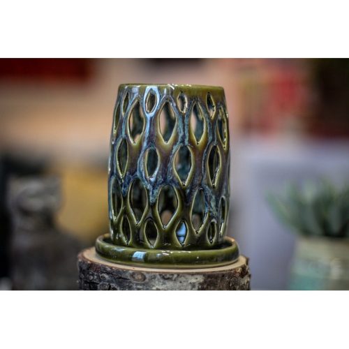 06  Mossy Wave Candle Pillar