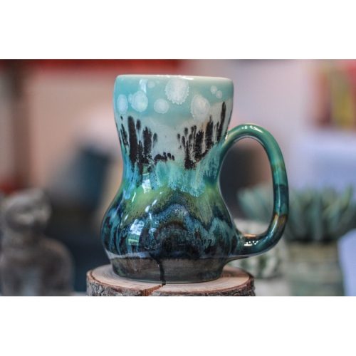 07-B Aspen PROTOTYPE Gourd Mug – TOP SHELF, 17 oz.