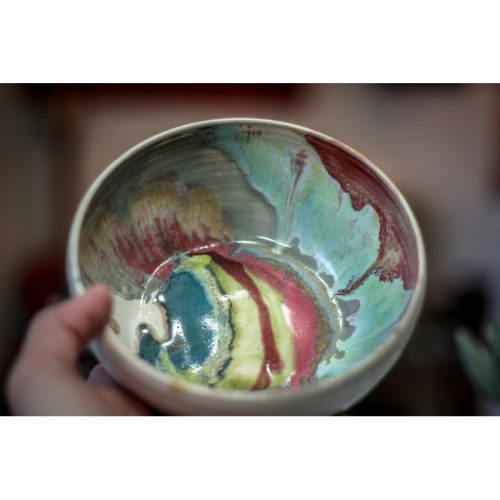 12  Snowy Grotto Snack Bowl – MINOR MISFIT, 17 oz.
