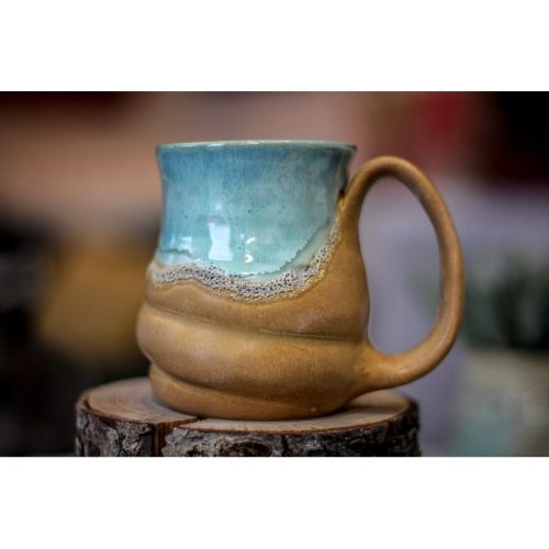 16  EXPERIMENT Barely Flared Textured Petite Mug, 9 oz.
