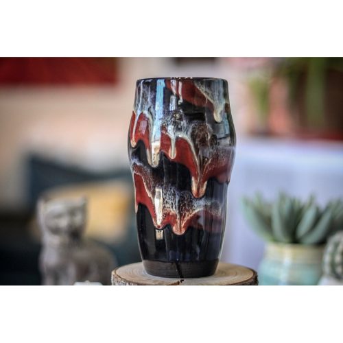 20-E Scarlet Grotto Beer Cup, 18 oz.