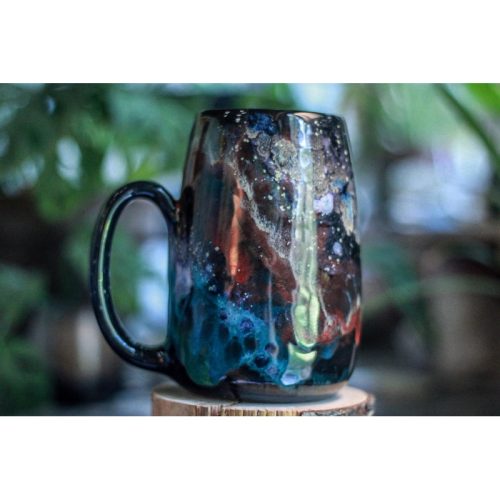 21-A Rainbow Stellar Mug – TOP SHELF, 27 oz.