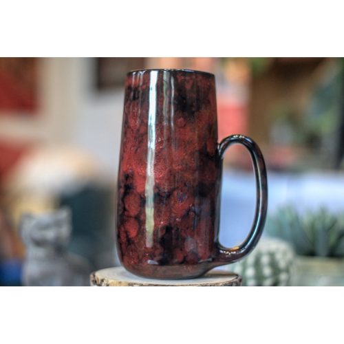 23-A Dragon’s Blood Agate Mug – TOP SHELF, 22 oz.