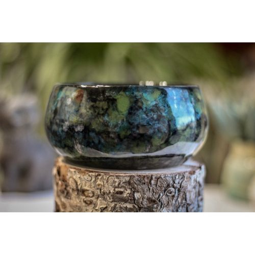 23-B Moss Agate Bowl, 17 oz.