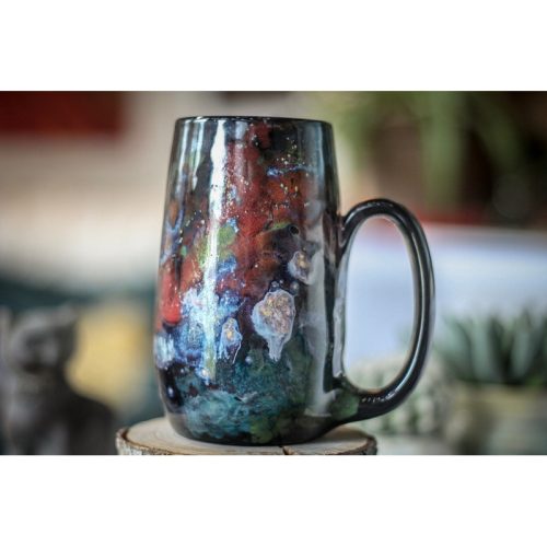 25-A Rainbow Stellar Mug – TOP SHELF, 19 oz.
