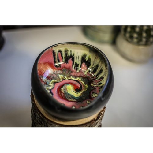 26-C Psychedelic Grotto Egg Bowl, 13 oz.