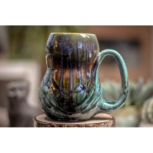 29 Textured Gourd Mug, 15 oz.