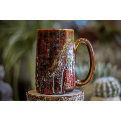 31-C Rainbow Grotto Textured Mug – MISFIT, 17 oz. – 35% off