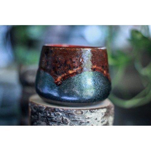 EXPERIMENTAL AUCTION #23 Squat Gourd Cup, 13 oz.