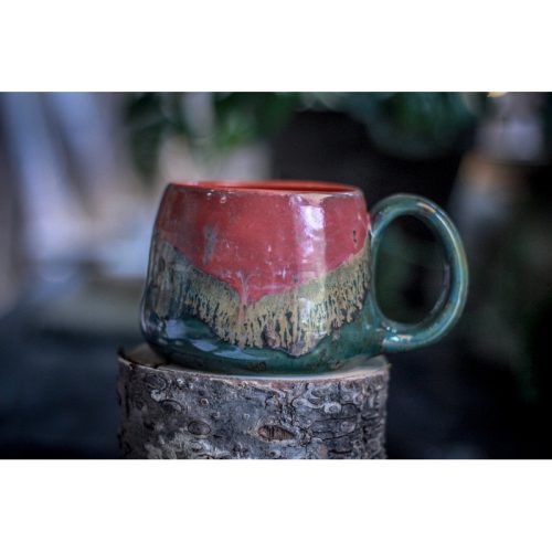 EXPERIMENTAL AUCTION #23 – Squat Gourd Mug, 13 oz.
