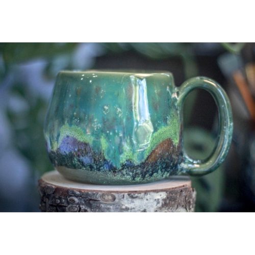 EXPERIMENTAL AUCTION #24 Squat Mug, 14 oz.
