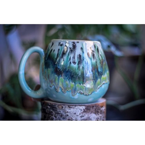 01-B Champlain Falls Notched Mug – TOP SHELF, 22 oz.
