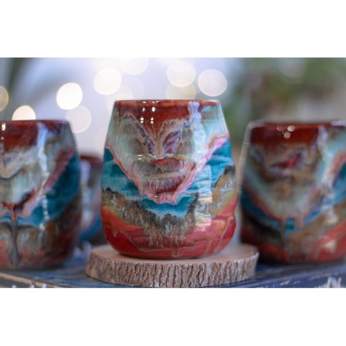 08-F PROTOTYPE ‘FLOW’ Textured Cup, 13 oz. (This listing is for one cup)