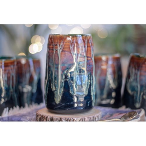 11-F New Wave Textured Divot Cup, 16 oz. (This listing is for one cup)