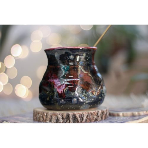 12-C Rustic Stellar Divot ‘Sipping’ Bowl, 12 oz.