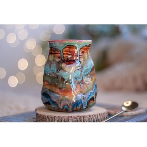 13-C PROTOTYPE ‘FLOW’ Textured Divot Sipping Cup, 12 oz.