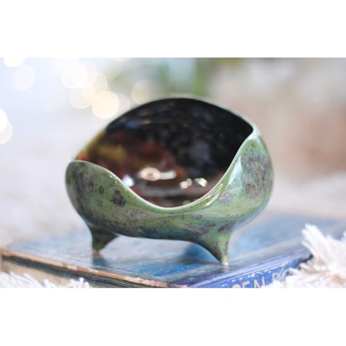 15-A Green Mountain Midnight Sanctuary Bowl