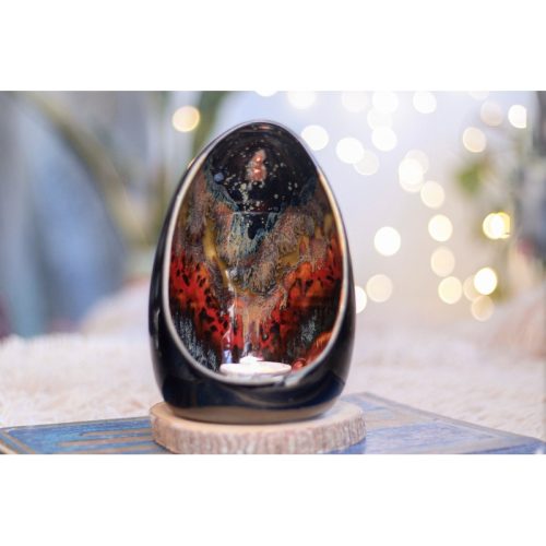 17-A Green Mountain Midnight Candleholder