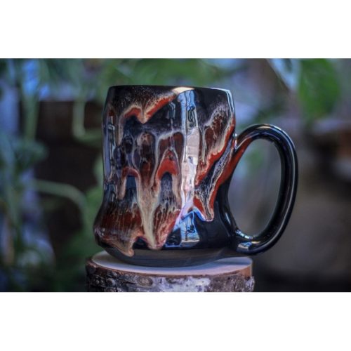 21-D Scarlet Grotto Mug – TOP SHELF, 19 oz.