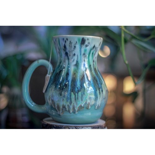 DRAWING WINNER: 02-B Champlain Falls Notched Flared Acorn Mug – TOP SHELF, 24 oz.