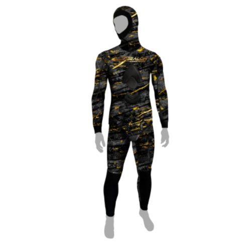 Epsealon  Black Fusion Wetsuit – 3mm