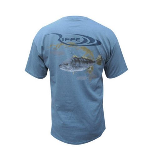 Riffe White Seabass T-Shirt – “Catch of the Day series”