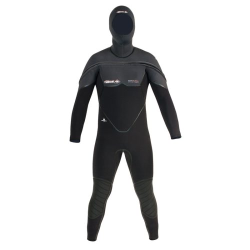 Beuchat Med C-Zip man Overall 8/7mm semi dry suit with hood