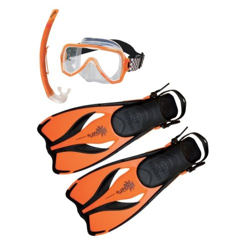 BEUCHAT OCEO Junior Set – Mask, Purge Snorkel, and Fins for Kids